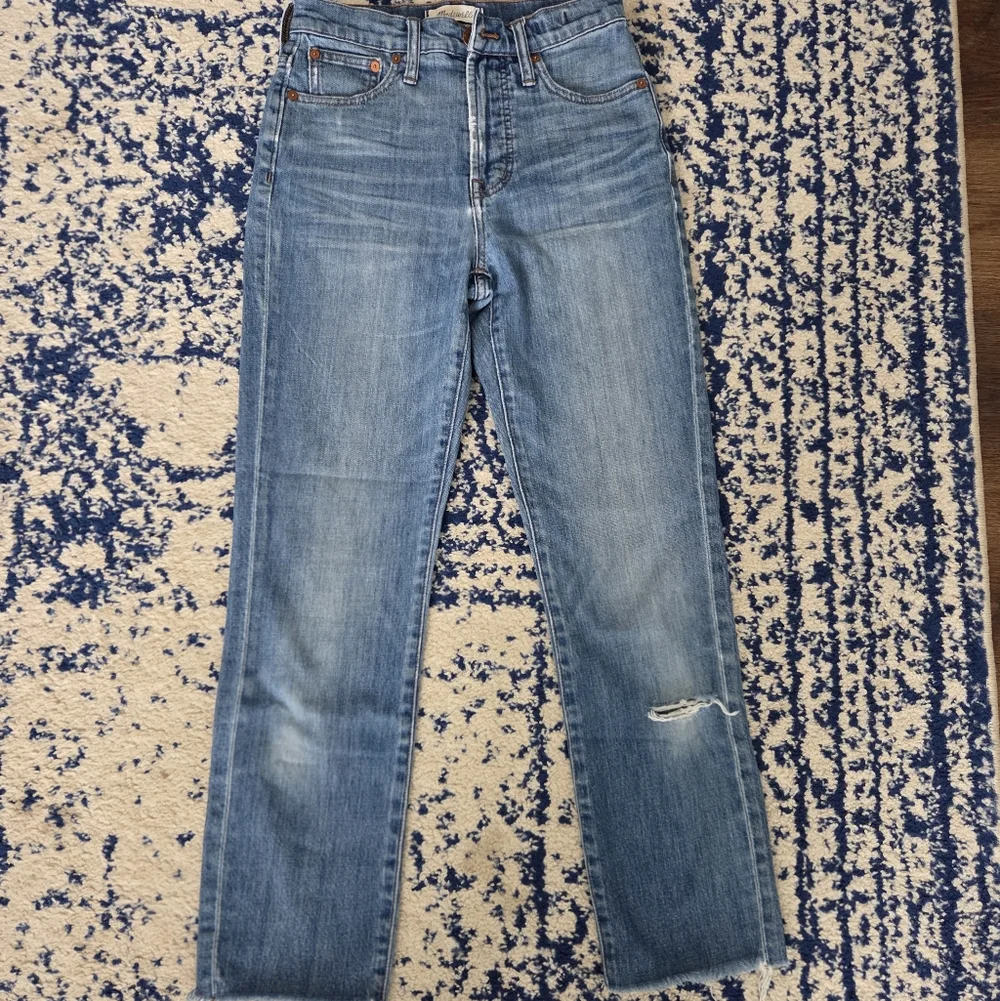 Madewell Women's Skinny Jeans in Light Blue - Picture 2 of 11